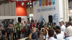 The International Exhibition ECWATECH was held in Moscow at the IEC Crocus Expo on 3-6 June 2014. Our company presented the latest developments in the area of water and wastewater disinfection by means of Ultraviolet light with applied Ultrasound.