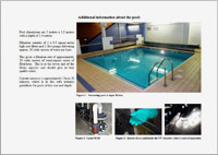 Отчет о работе установки по обеззараживанию воды в бассейне (г.Манчестер, Великобритания) ультрафиолетом с применением ультразвука - Лазурь М-30