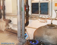обеззараживание воды в бассейне ультрафиолетом с применением ультразвука компанией «Контек» в г.Москве